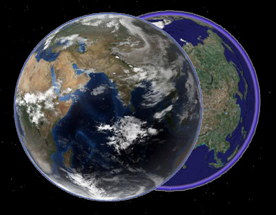 Virtual globes image