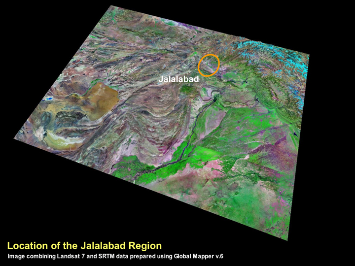 Jalalabad location