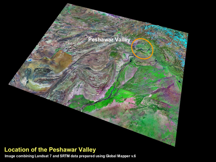 Peshawar Valley location
