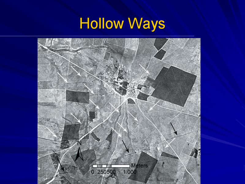 Hydrological attributes cause enhanced plant growth (for more information see Ur 2003) which is in some cases traceable on ASTER imagery (Altaweel 2005).