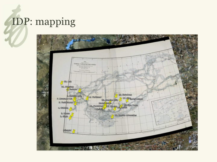 Mapping explorer's journeys.